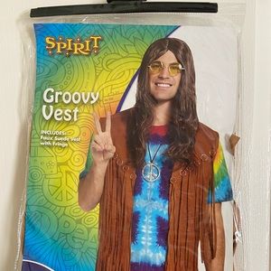 Spirit Halloween Mens hippie vest